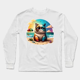 Happy Summer Holidays Long Sleeve T-Shirt